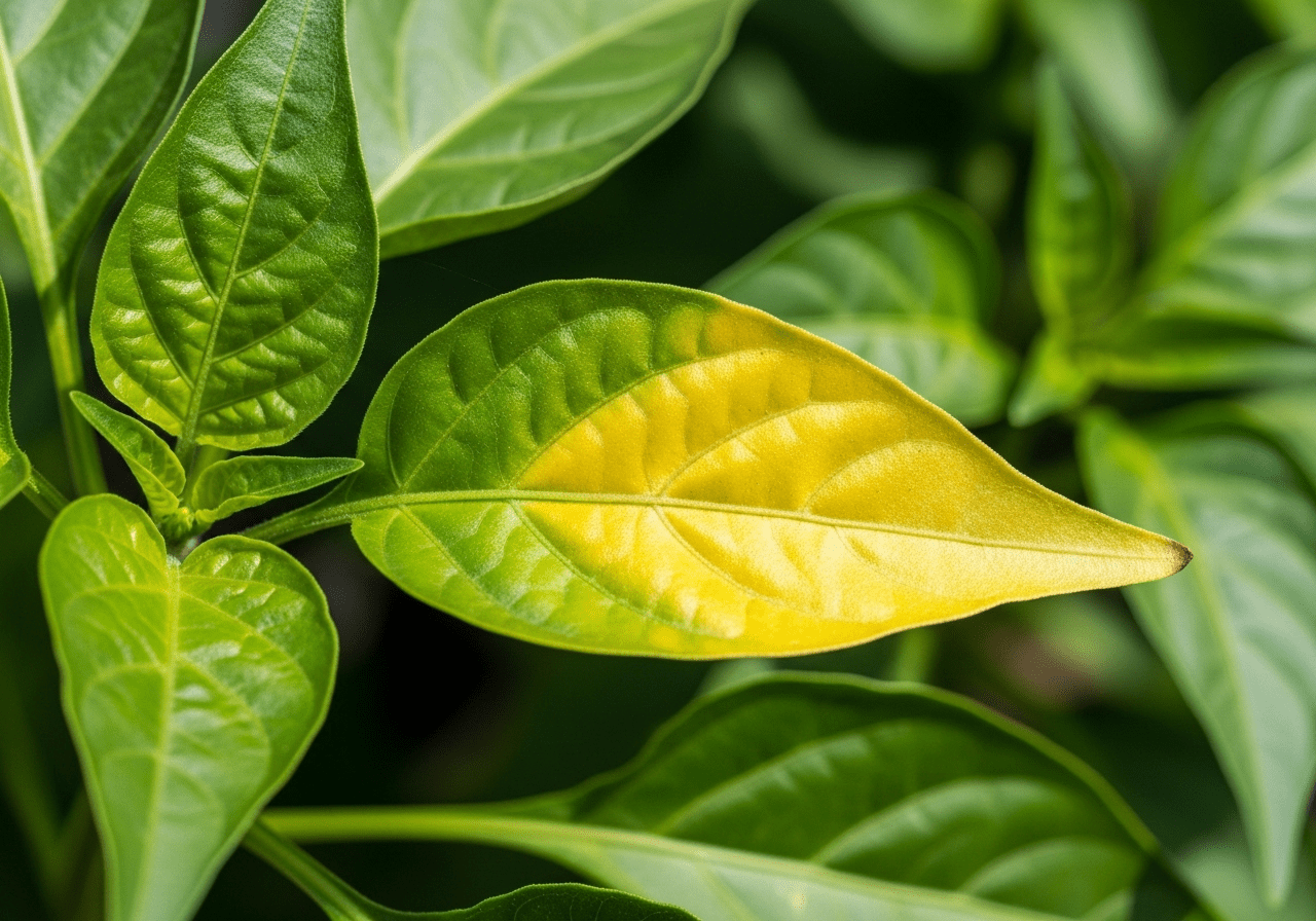 tanda kekurangan nutrisi pada cabe