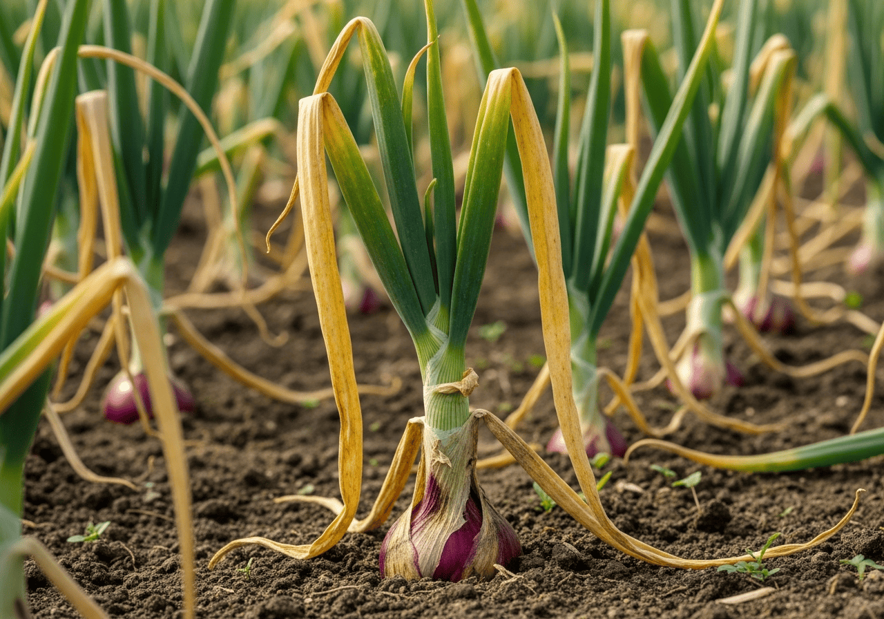 Penyakit Layu Fusarium atau Moler Pada Bawang Merah