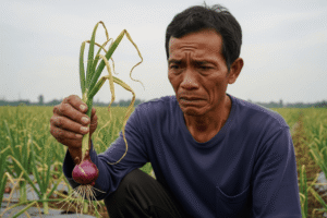 Cara Mencegah & Mengatasi Penyakit Moler (Layu Fusarium) pada Bawang Merah
