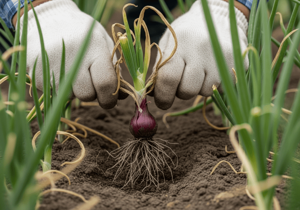 Isolasi Bawang Merah yang Terkena Moler
