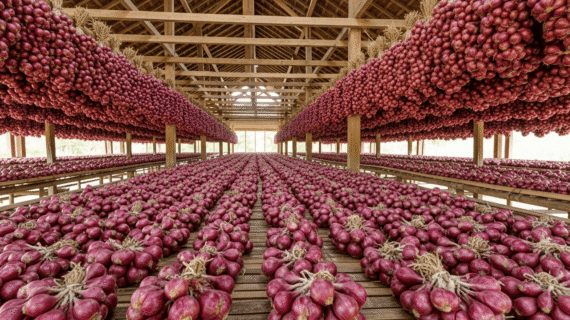 Cara Penanganan Pasca Panen Bawang Merah agar Awet & Tidak Busuk