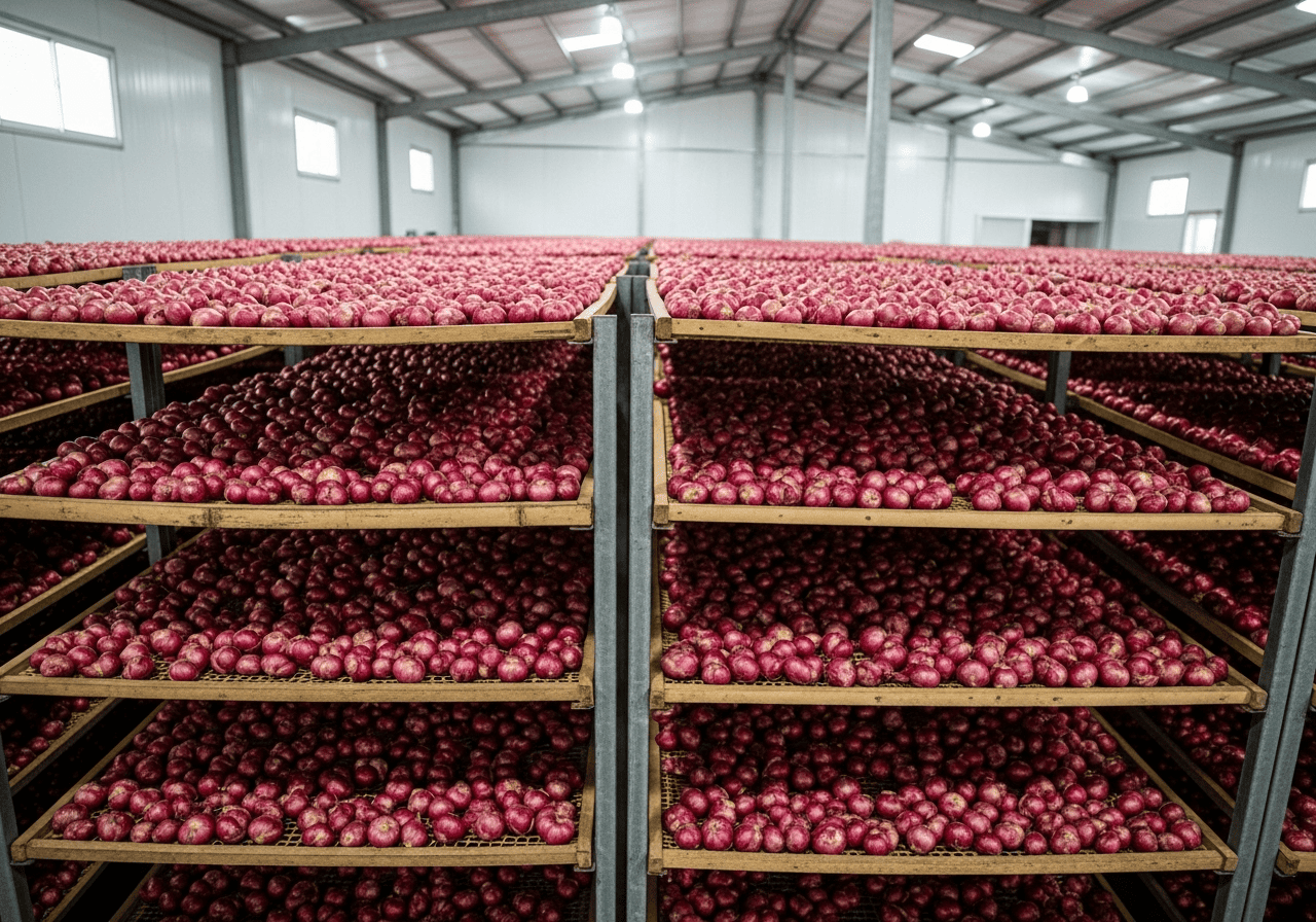 Cara Penyimpanan Terbaik untuk Menekan Susut Bobot Umbi Bawang Merah