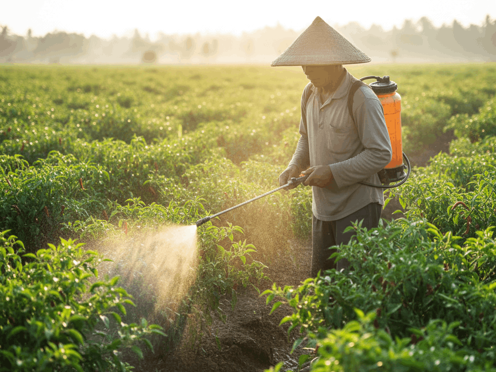 Aplikasi Ritrina Agar Cabe Lebat dan Berbobot