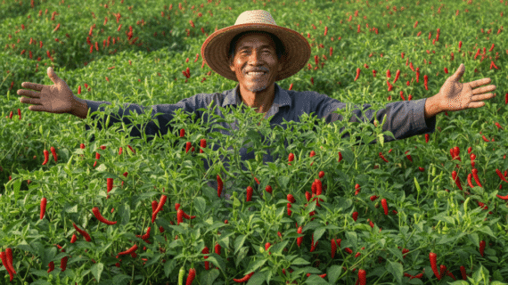 Benih Cabe Rawit Toleran Hama Trips dan Virus Gemini