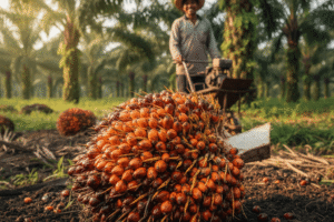 Pupuk Kalsium Boron Forbest Bikin Buah Sawit Berat Melimpah