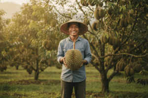 Pupuk Kalsium Boron Durian Cegah Rontok Bunga dan Buah Lebat
