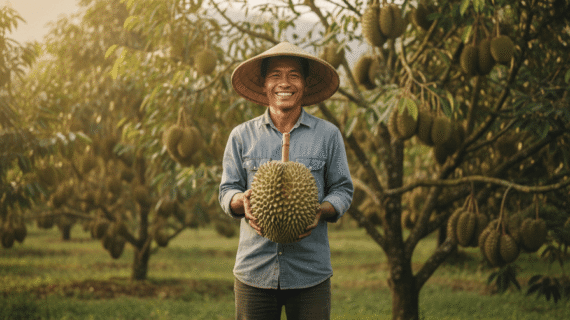 Pupuk Kalsium Boron Durian Cegah Rontok Bunga dan Buah Lebat