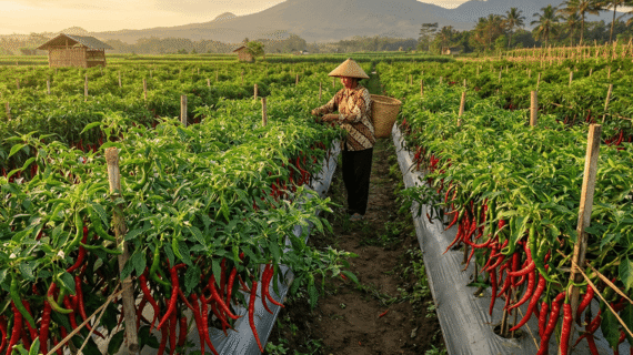 Cabe Keriting Juwara Tavi Benih Unggul Buah Lebih Padat dan Lebat