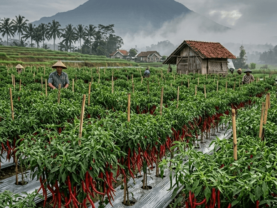Cara Memilih Benih Cabe Keriting Unggul Tahan Penyakit yang Tepat