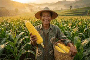 Pupuk Jagung Forbest Cegah Kerdil dan Daun Putih