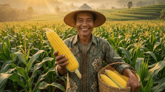 Pupuk Jagung Forbest Cegah Kerdil dan Daun Putih