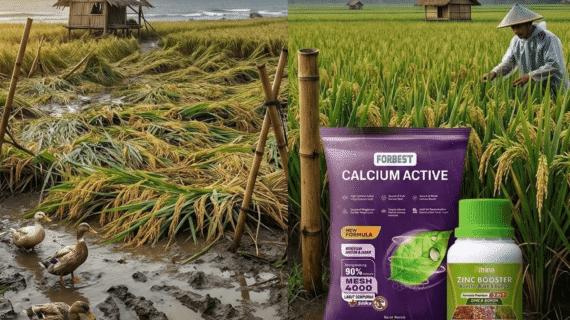 Pupuk Tanaman Paket Lengkap Cegah Rebah dan Panen Maksimal