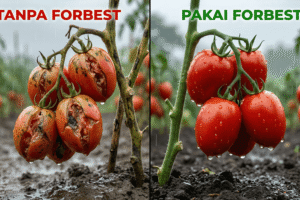 Tomat Sayur Kuat Musim Hujan Tanpa Pecah Buah Pakai Forbest