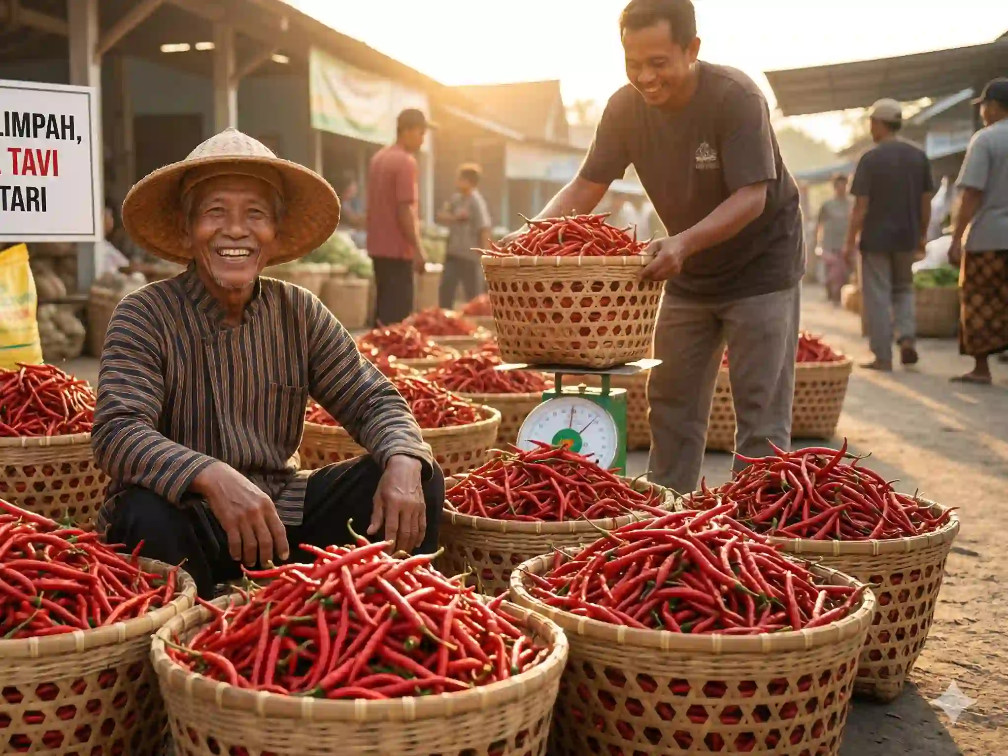 Benih Cabe Keriting Juwara Tavi Menjadi Incaran Tengkulak