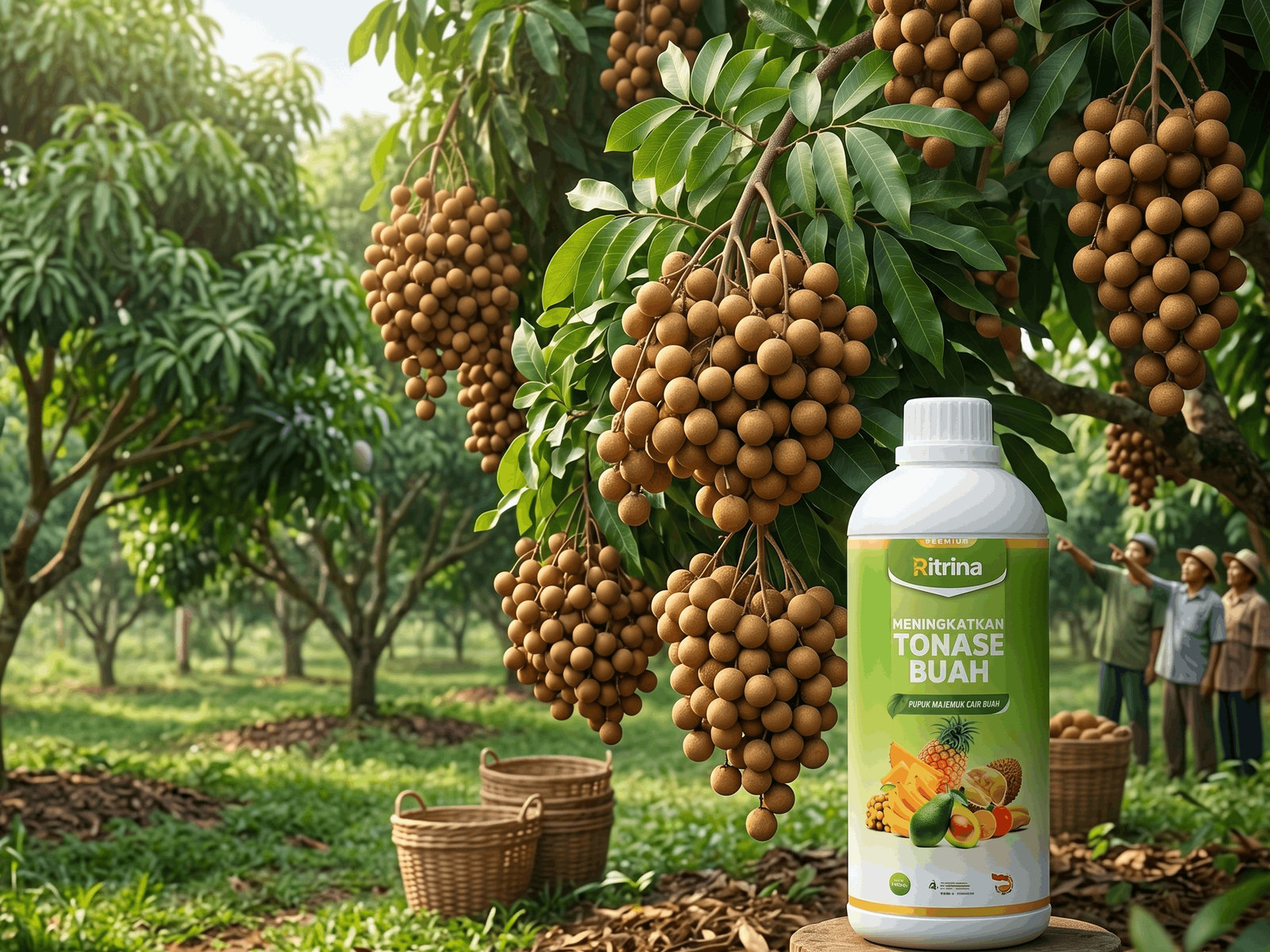 Ritrina Adalah Booster Kelengkeng Terbaik untuk Panen Luar Musim